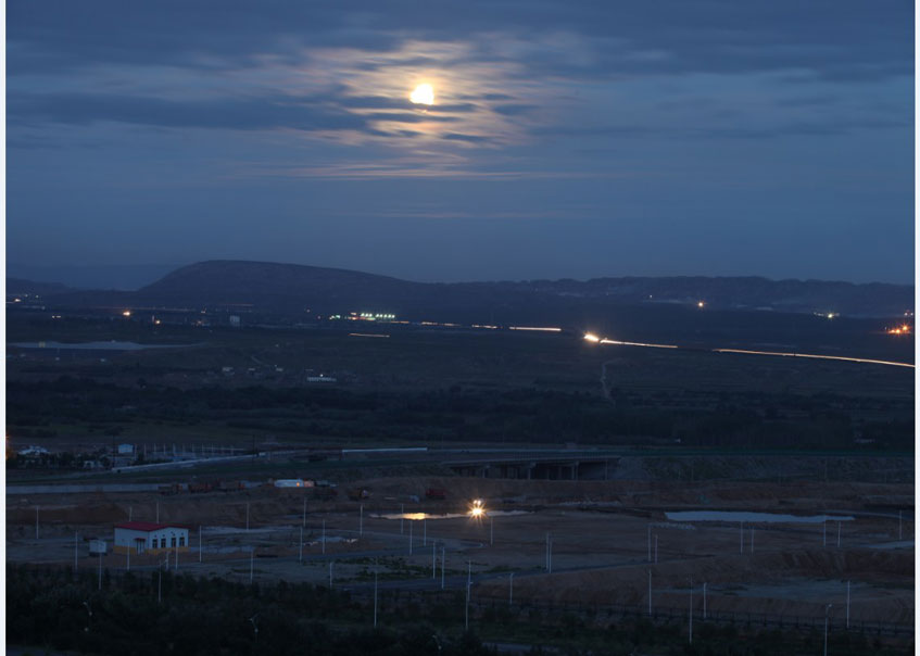 夕陽(yáng)余暉